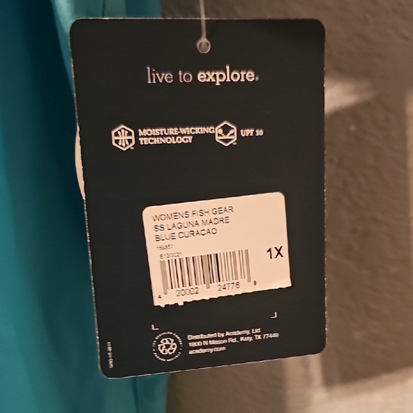 📢5 For $20 Magellan Outdoors Blue Button Down Shirt - Picture 2 of 5